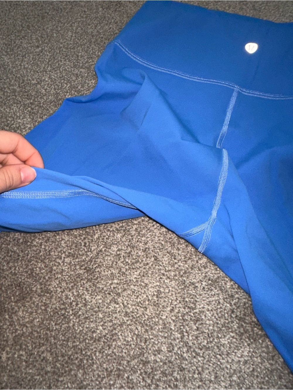 lululemon athletica Bright Blue High-Rise Leggings - Picture 3 of 5